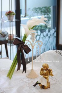 【造花/シルクフラワー】 SKB093:アームブーケ カラーのアームブーケ