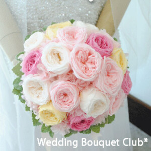 プリザーブドフラワー・パステルブーケ