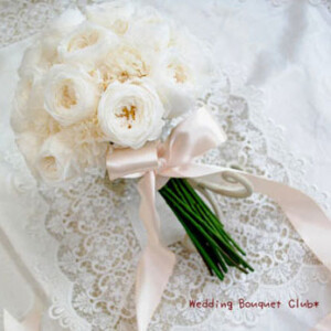 プリザーブドフラワーのクラッチブーケ クラッチブーケ